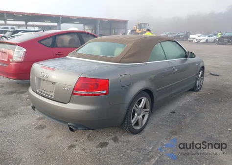 2008 Audi A4 2.0T Cabriolet from USA, damaged, VIN WAUAF48H48K002710